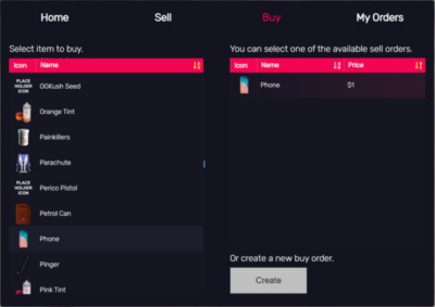 Marketplace System V6 [Shopping][Safe Trading][ESX/QB]