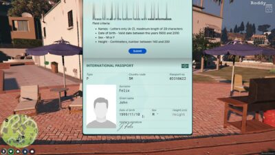 identity system v7 3d animated passport preview 1