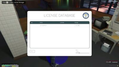 police license manager system v1 preview 1