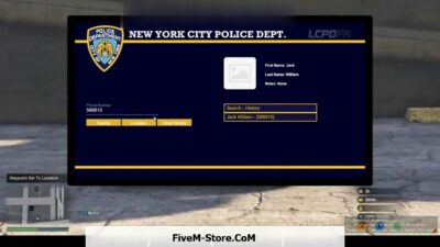 police phone database system preview 2