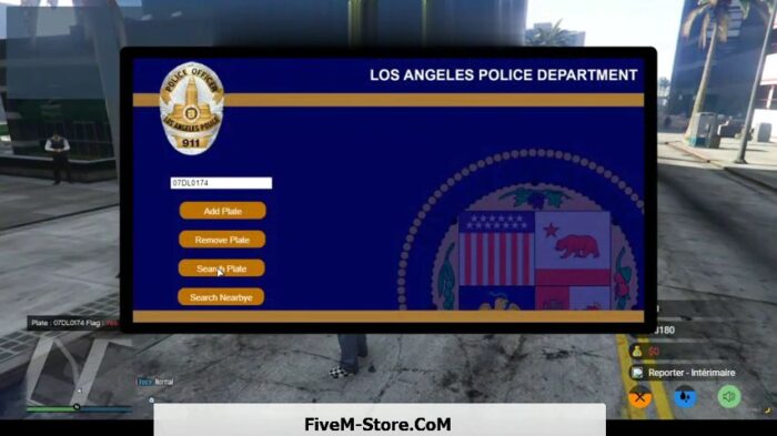 police plates database system preview 1