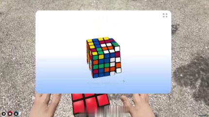 rubik cube game system v1 standalone preview 1