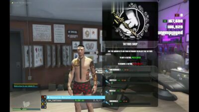 tattoos shop degrade hair system preview 2