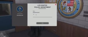 police advertisement system